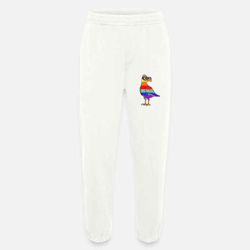 LGBT Regenbogen Möwe Möwen maritim - Heavyweight Jogginghose - made by SPREAD  - OFF WHITE