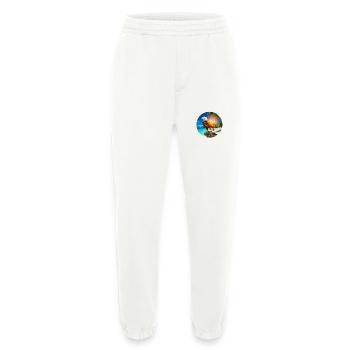 Eagle at Eagle Beach Aruba Summer Vacation - Heavyweight Jogging Pants - made by SPREAD  - OFF WHITE - Front
