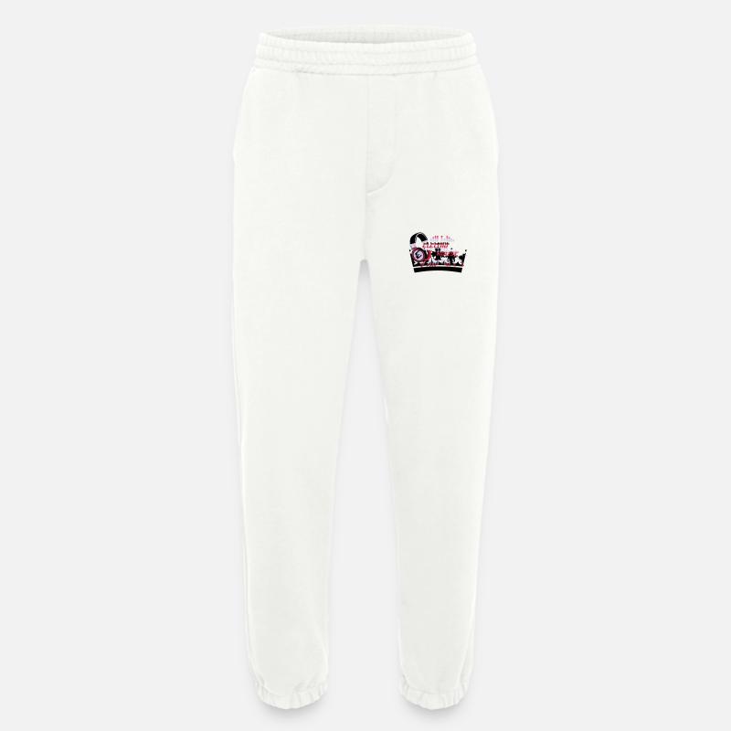 Krone - Heavyweight Jogginghose - made by SPREAD  - OFF WHITE