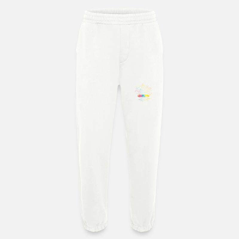 Harmonica Harmonica - Heavyweight Jogging Pants - made by SPREAD  - OFF WHITE