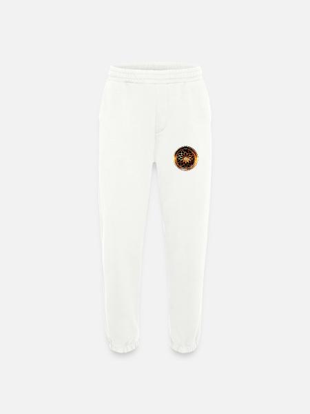 Car Rim - Heavyweight Jogging Pants - made by SPREAD - OFF WHITE