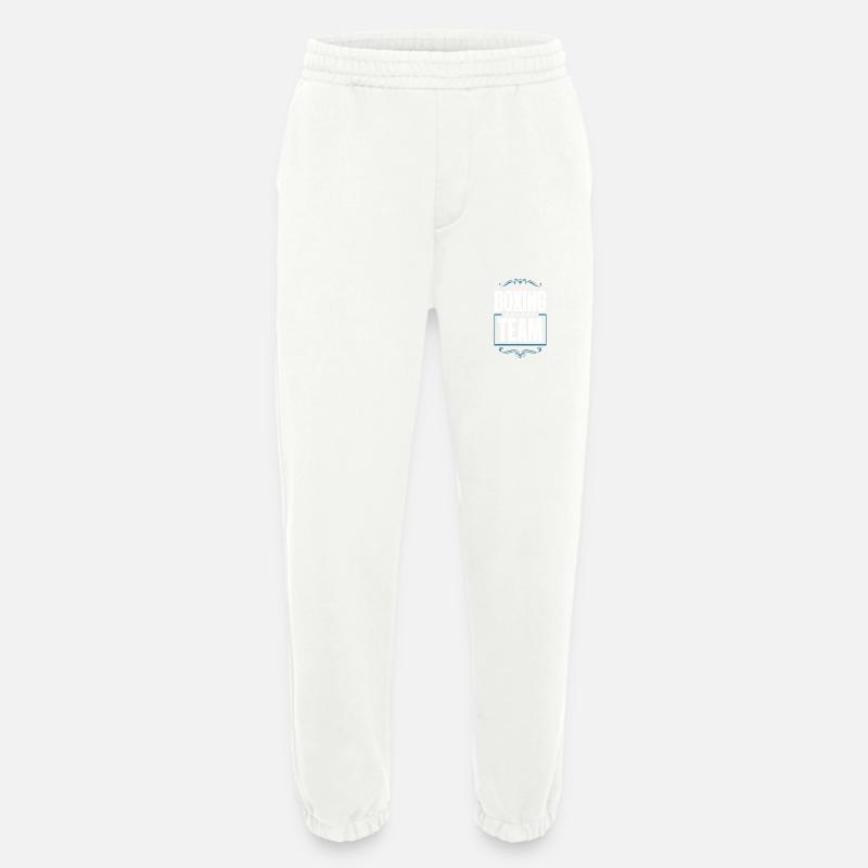 Boxing Crew - Heavyweight Jogging Pants - made by SPREAD  - OFF WHITE