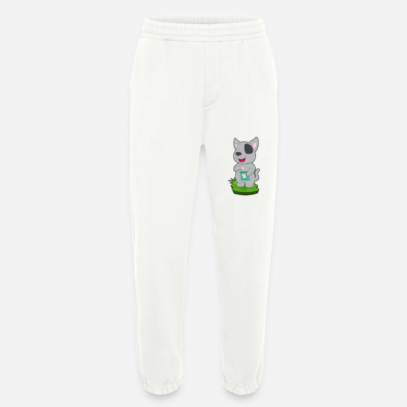 Dog Potato Chips - Heavyweight Jogging Pants - made by SPREAD  - OFF WHITE
