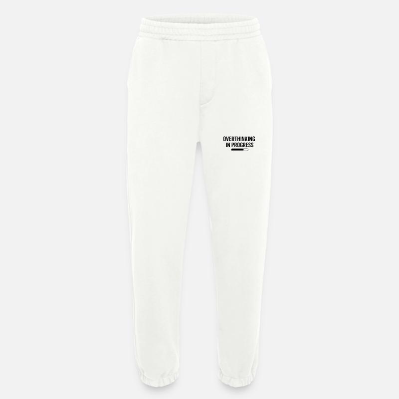 Gedankenkreisel - Heavyweight Jogginghose - made by SPREAD  - OFF WHITE