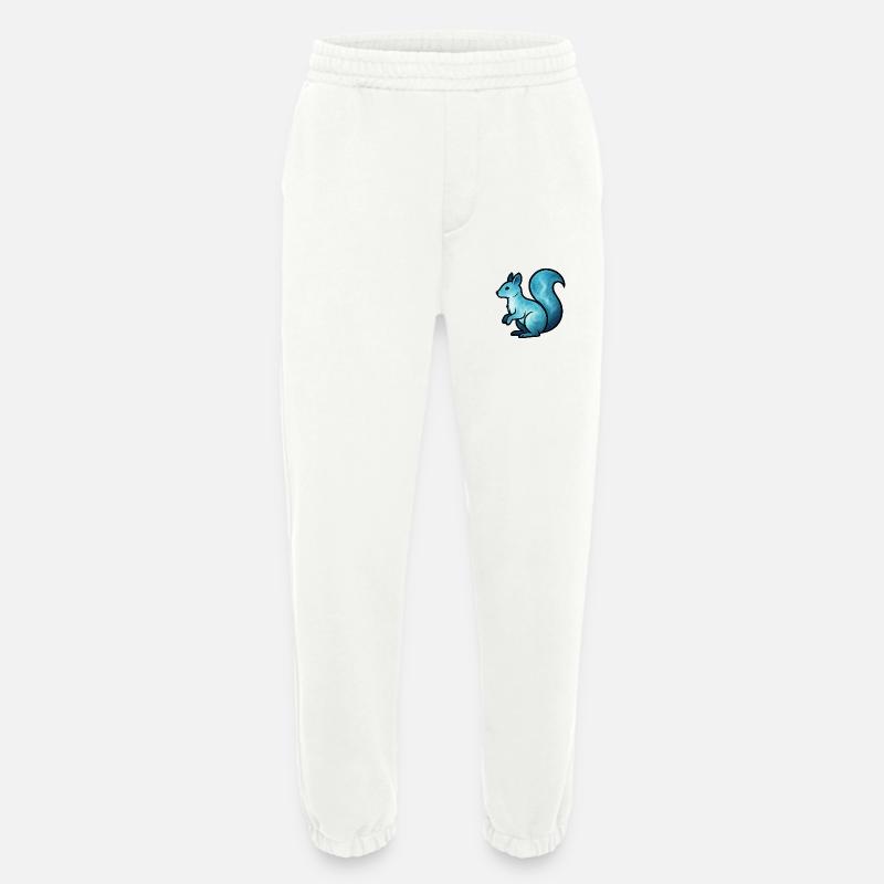Seelentier und Wächterwesen: Eichhörnchen - Heavyweight Jogginghose - made by SPREAD  - OFF WHITE