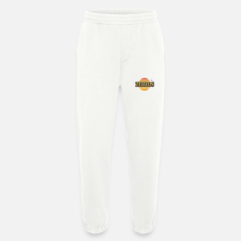 Zeitlos Logo - Heavyweight Jogginghose - made by SPREAD  - OFF WHITE