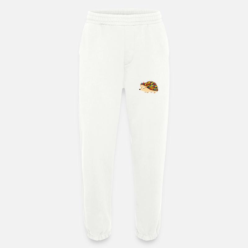 Igel Buntstift - Heavyweight Jogginghose - made by SPREAD  - OFF WHITE
