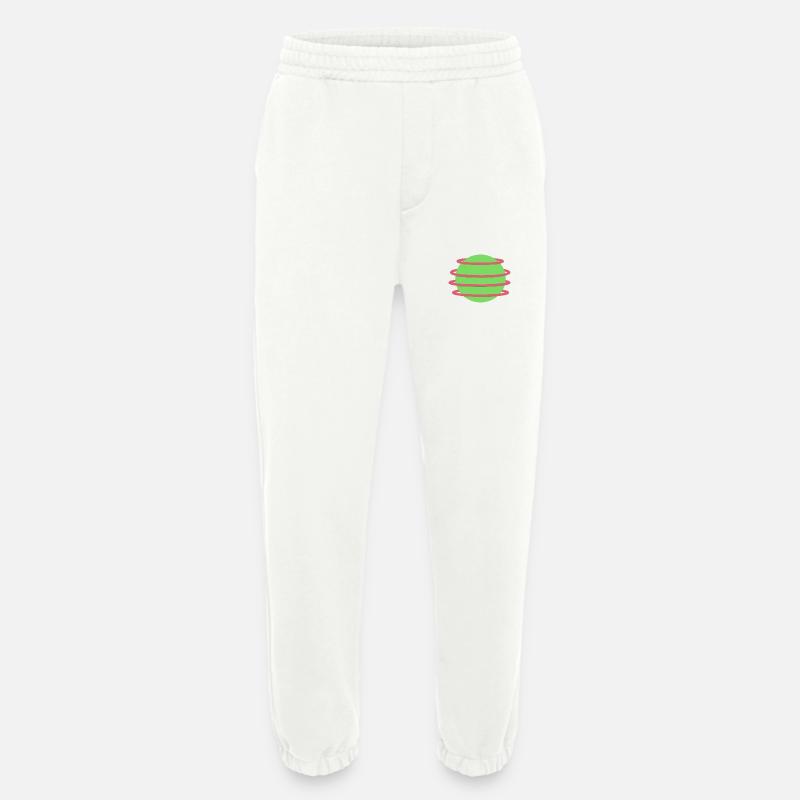Stilvolles Orb-Design - Heavyweight Jogginghose - made by SPREAD  - OFF WHITE
