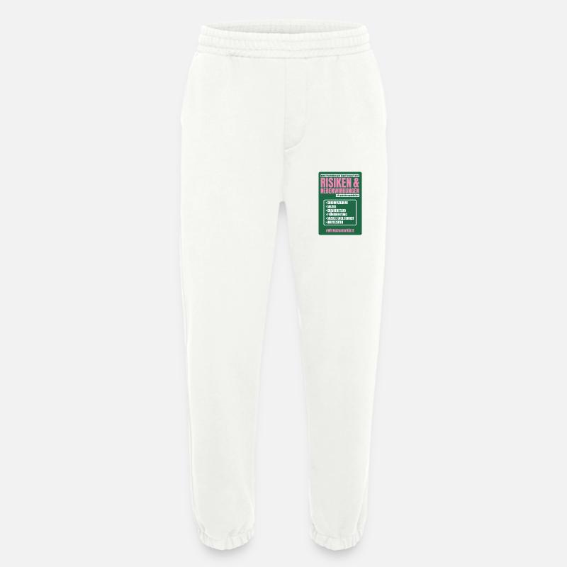 PSYCHO_03 - Heavyweight Jogginghose - made by SPREAD  - OFF WHITE