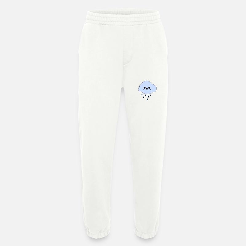 Cloud - Heavyweight Jogging Pants - made by SPREAD  - OFF WHITE