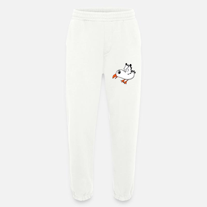 Möwe Vogel - Heavyweight Jogginghose - made by SPREAD  - OFF WHITE