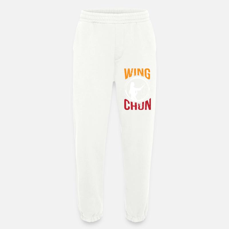 Wingtsun Wing chun - Heavyweight Jogginghose - made by SPREAD  - OFF WHITE