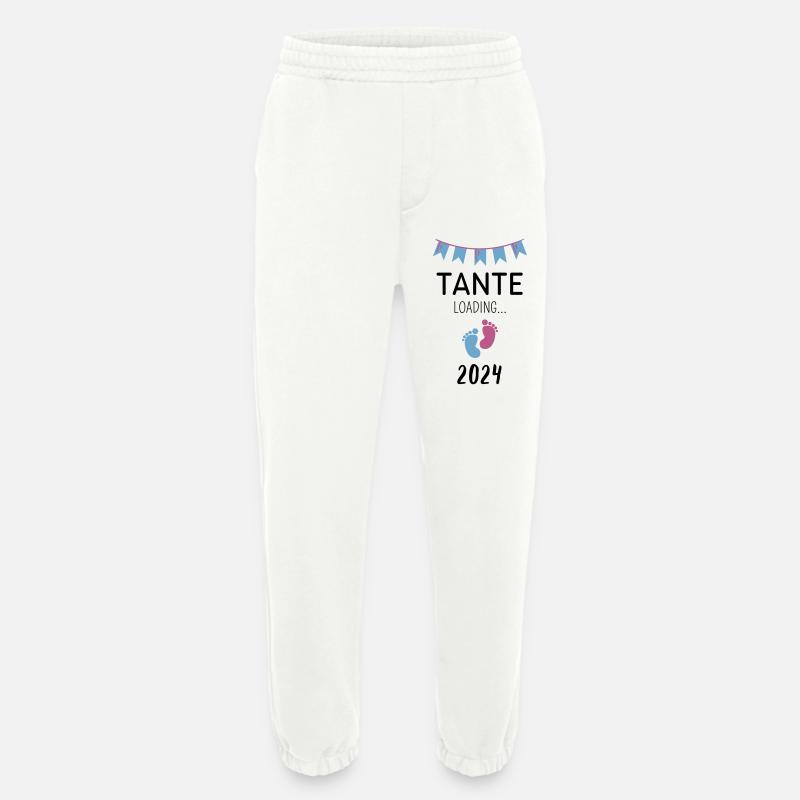 Tante Loading... 2024 - Heavyweight Jogginghose - made by SPREAD  - OFF WHITE