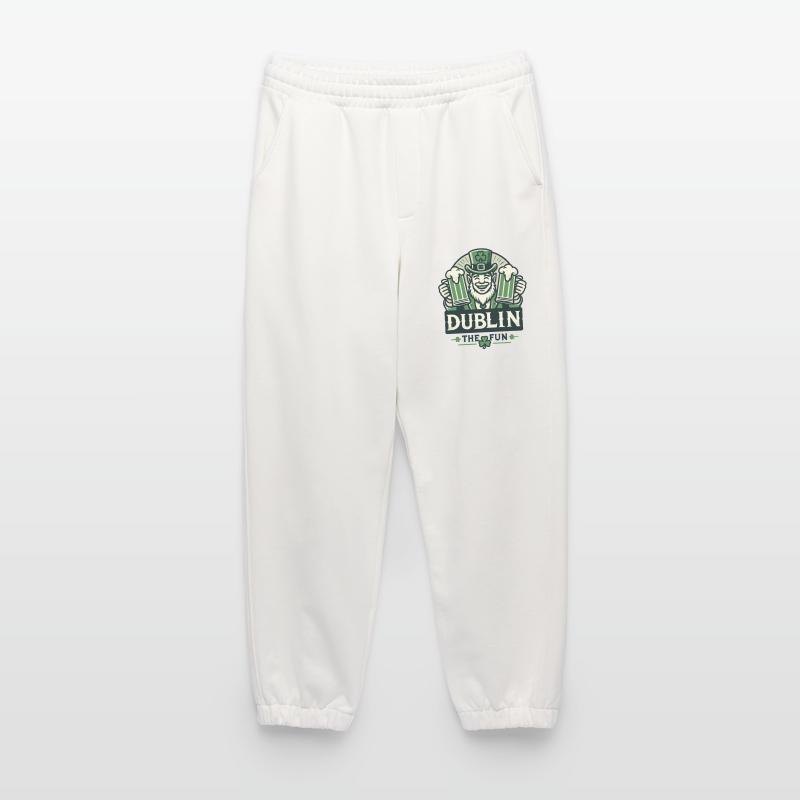 Dublin Fun St. Patrick's Day Celebration Heavyweight Jogging Pants - made by SPREAD 