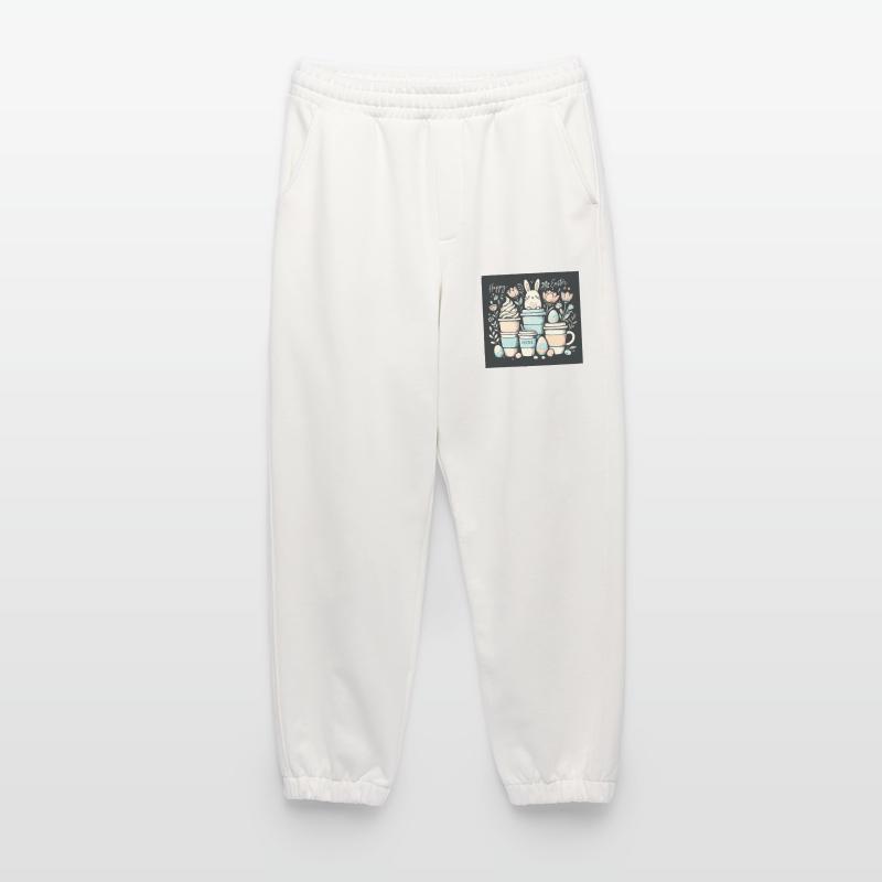 Easter Coffee Mugs Coffee Lover Coffee Design Heavyweight Jogging Pants - made by SPREAD 