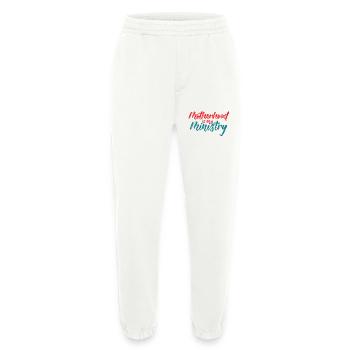 La maternité est mon ministère - Pantalon de jogging bio épais fabriqué en UE - OFF WHITE - Devant