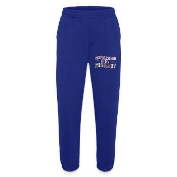 La maternité est mon ministère - Pantalon de jogging bio épais fabriqué en UE - Iconic Blue - Devant