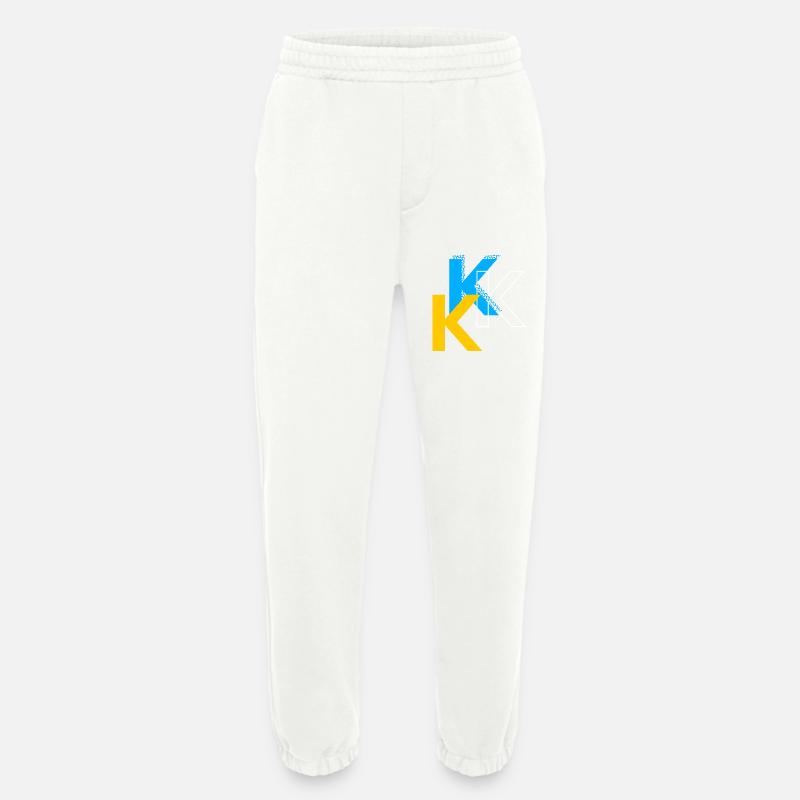 Buchstabe K - Heavyweight Jogginghose - made by SPREAD  - OFF WHITE