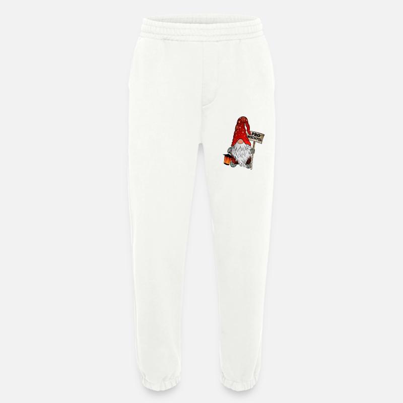 Pro Wichtel – Weihnachtsgnom - Heavyweight Jogginghose - made by SPREAD - OFF WHITE