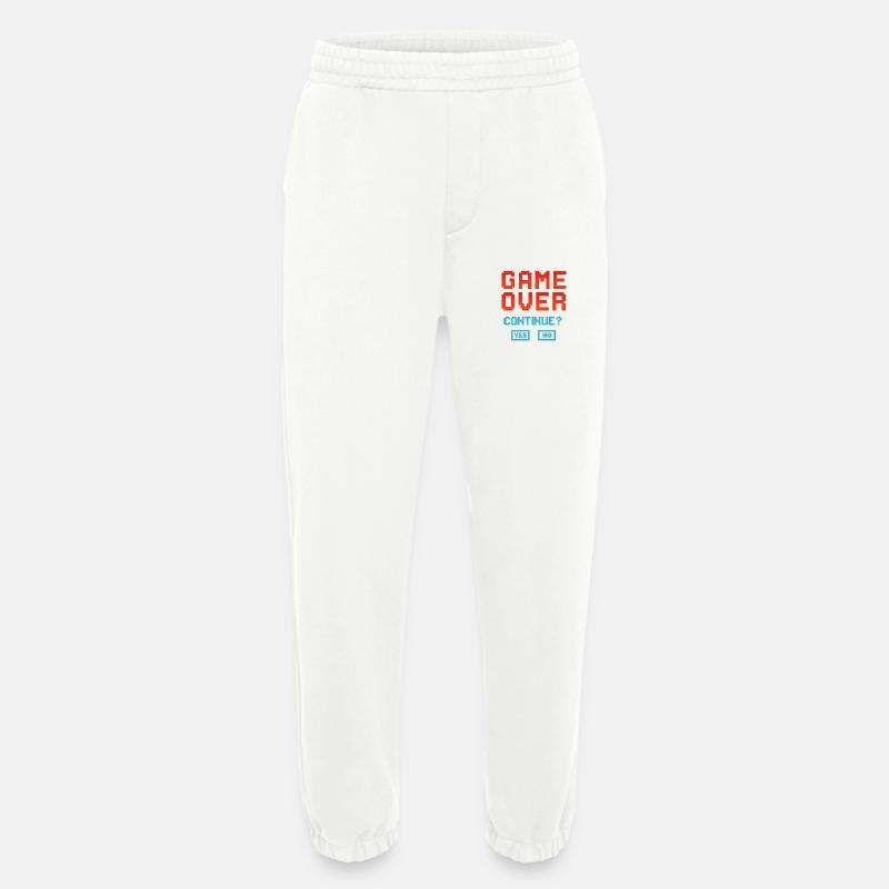 Game Over, Continue? - Heavyweight Jogginghose - made by SPREAD  - OFF WHITE