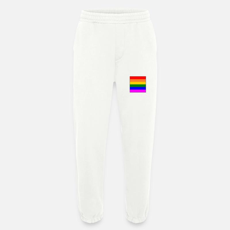 Regenbogen - Heavyweight Jogginghose - made by SPREAD  - OFF WHITE