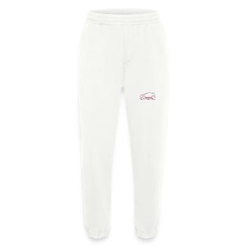 Car Girl - Heavyweight Jogging Pants - made by SPREAD  - OFF WHITE - Front