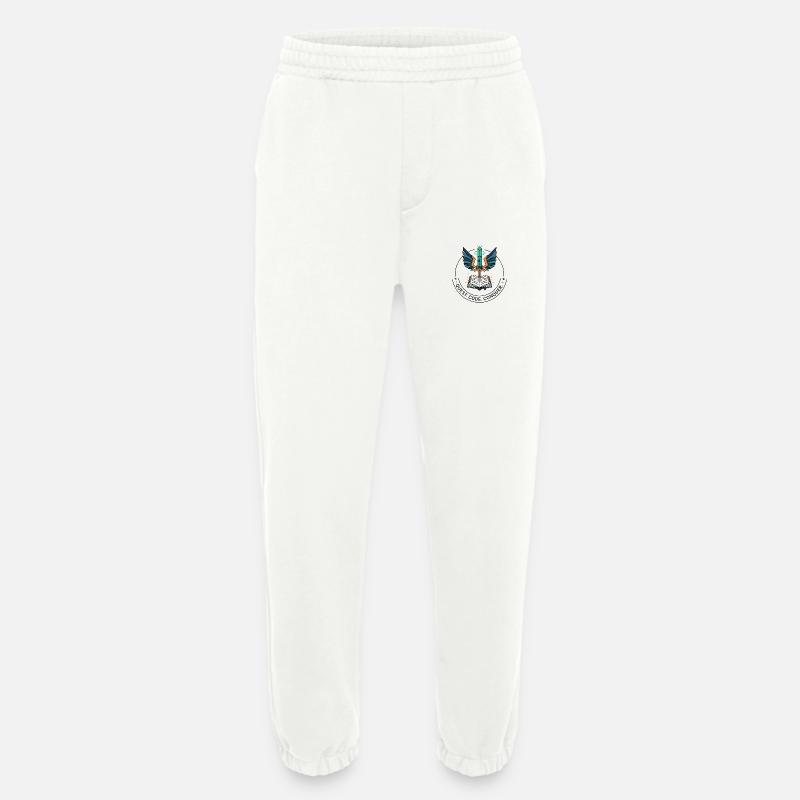 Quest. Code. Conquer Emblem - Heavyweight Jogginghose - made by SPREAD  - OFF WHITE