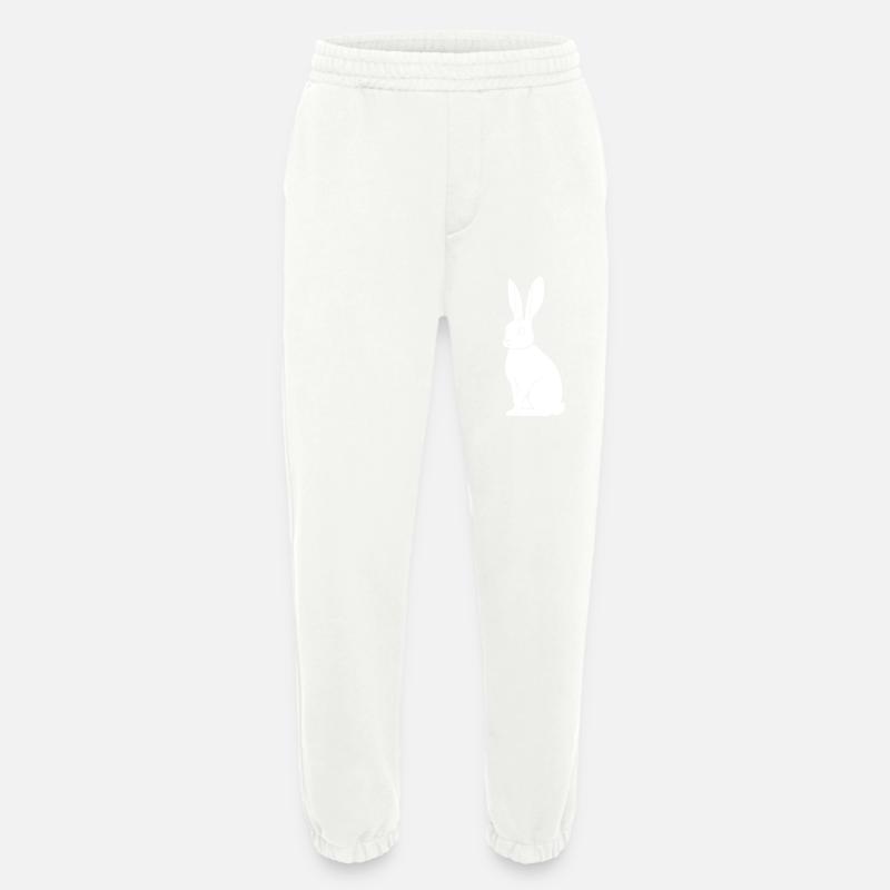 Kaninchen - Heavyweight Jogginghose - made by SPREAD  - OFF WHITE
