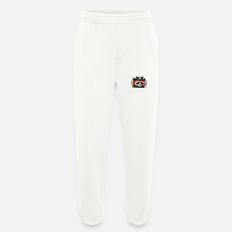 Roter Panda Hut - Heavyweight Jogginghose - made by SPREAD - OFF WHITE
