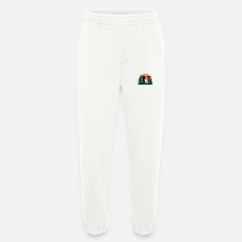 Disc Golf - Heavyweight Jogginghose - made by SPREAD  - OFF WHITE
