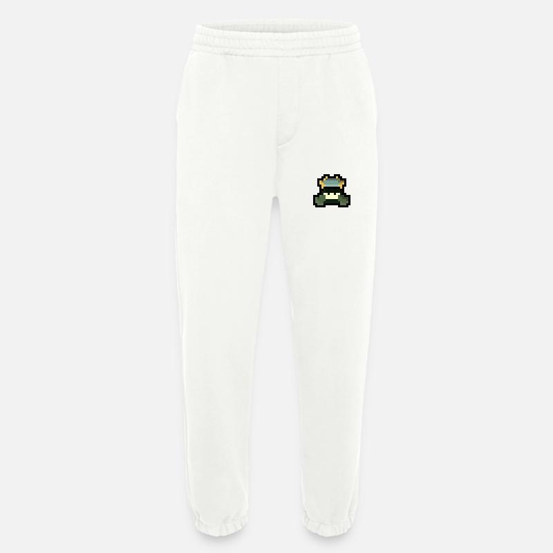 Pixel Boxer - Heavyweight Jogginghose - made by SPREAD  - OFF WHITE