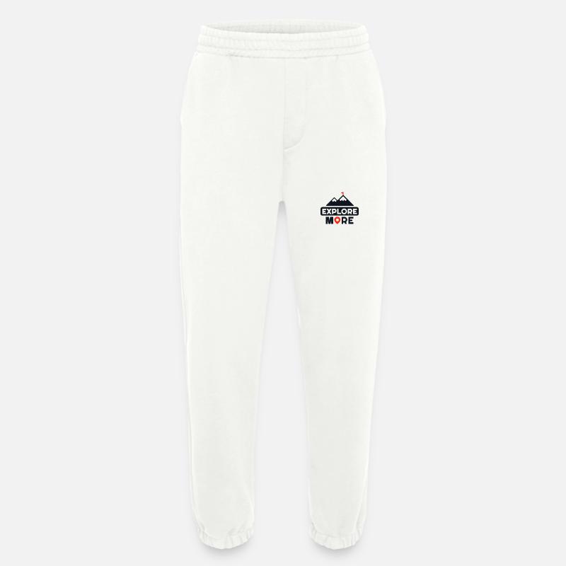 Explore More - Heavyweight Jogginghose - made by SPREAD  - OFF WHITE
