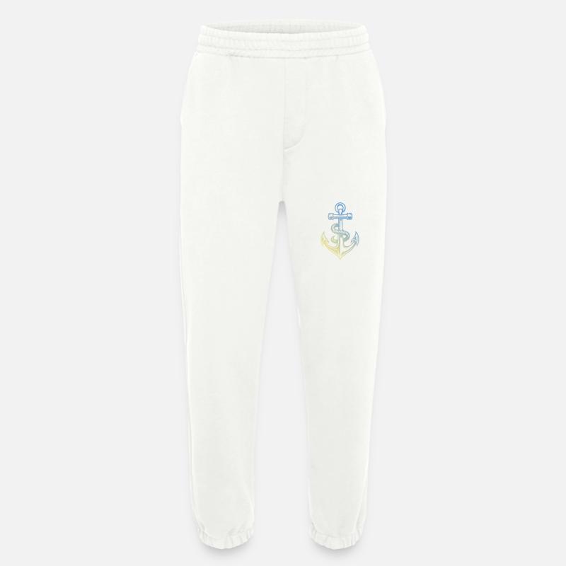 Anker - Heavyweight Jogginghose - made by SPREAD  - OFF WHITE