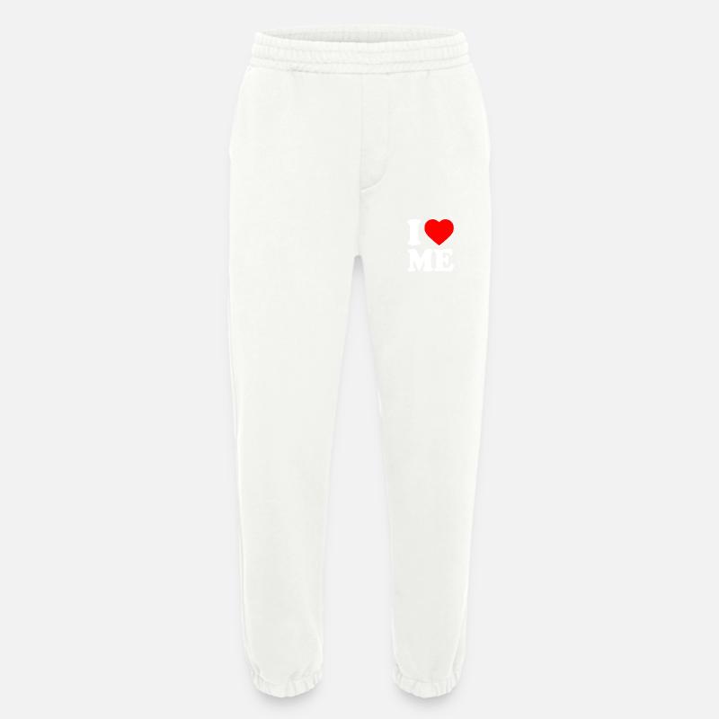 I love me - Heavyweight Jogginghose - made by SPREAD - OFF WHITE