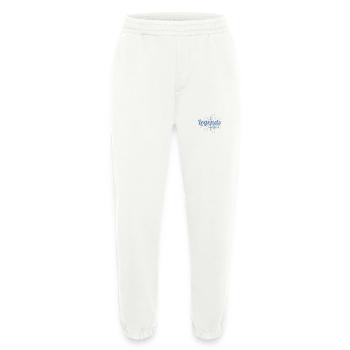 Des légendes sont nées en 1983 - Pantalon de jogging bio épais fabriqué en UE - OFF WHITE - Devant