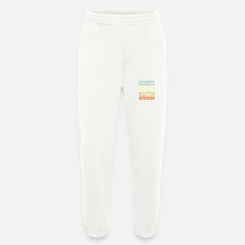 Lichttechniker Vater Ehemann Held - Heavyweight Jogginghose - made by SPREAD  - OFF WHITE