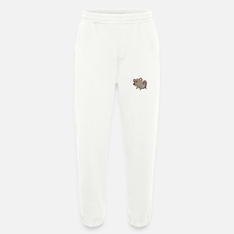 Mouse Ass - Mouse Butt - Heavyweight Jogging Pants - made by SPREAD  - OFF WHITE