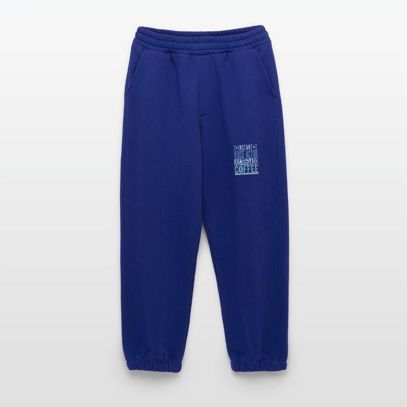 Expression café de l’acteur de doublage Pantalon de jogging bio épais fabriqué en UE