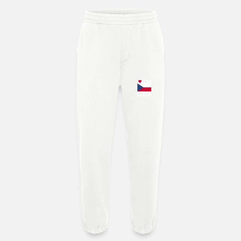 Tschechisch Souvenir - Heavyweight Jogginghose - made by SPREAD  - OFF WHITE