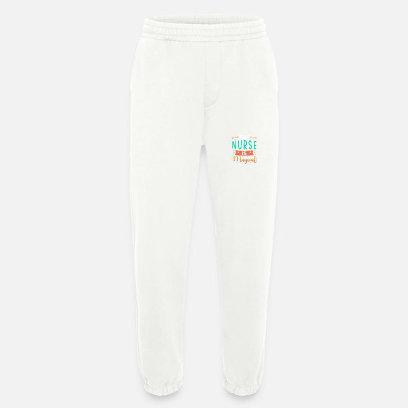Krankenschwester Geschenk - Heavyweight Jogginghose - made by SPREAD  - OFF WHITE