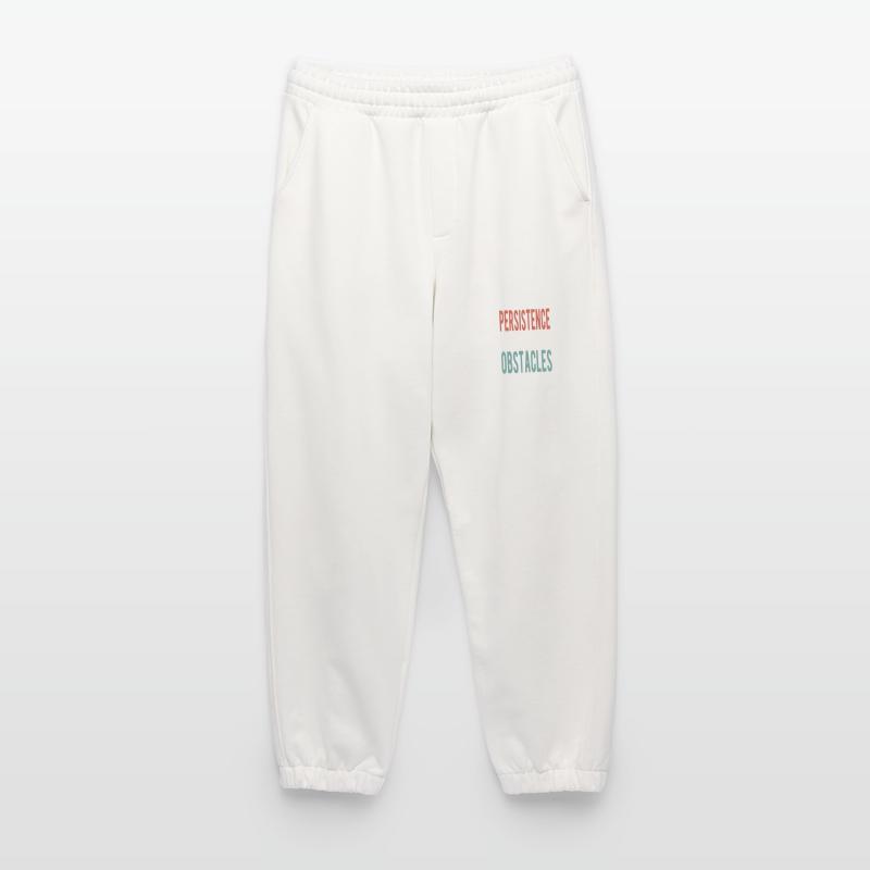 La persévérance surmonte tous les obstacles Pantalon de jogging bio épais fabriqué en UE