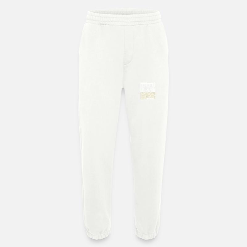Ingenieur Papa Geschenk - Heavyweight Jogginghose - made by SPREAD  - OFF WHITE