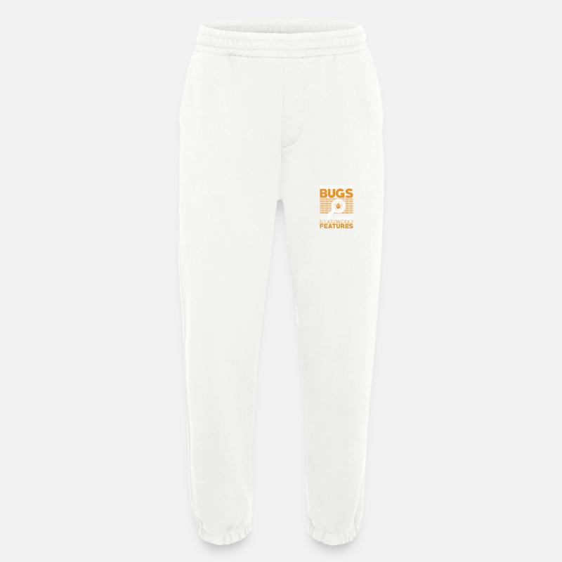 Programmierer Entwickler Coder Code - Heavyweight Jogginghose - made by SPREAD  - OFF WHITE