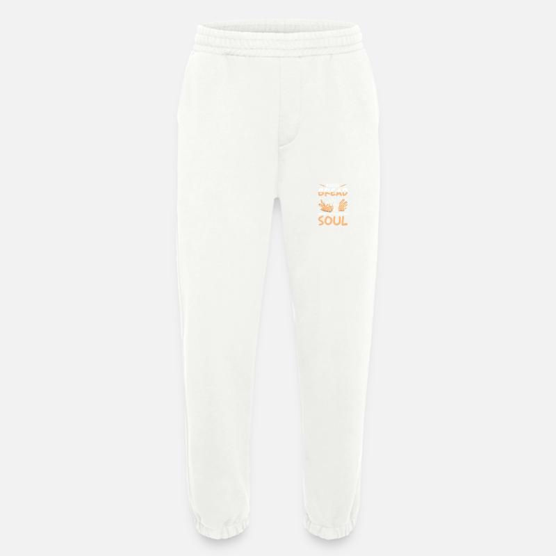 Bread Baker Baking - Heavyweight Jogging Pants - made by SPREAD  - OFF WHITE