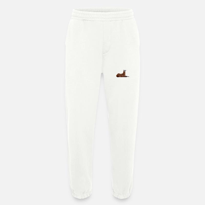 Lama - Heavyweight Jogginghose - made by SPREAD  - OFF WHITE