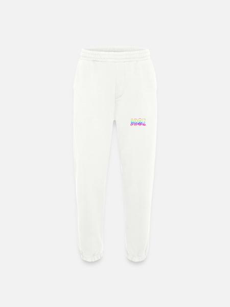 Jose R's Rainbow - Heavyweight Jogging Pants - made by SPREAD - OFF WHITE