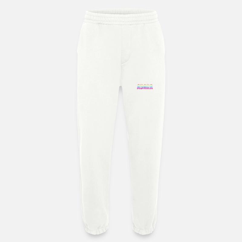 adara rs rainbow - Heavyweight Jogging Pants - made by SPREAD  - OFF WHITE