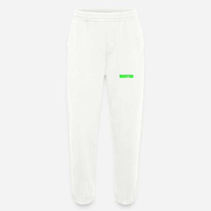 UNKAPUTTBAR - Heavyweight Jogginghose - made by SPREAD  - OFF WHITE