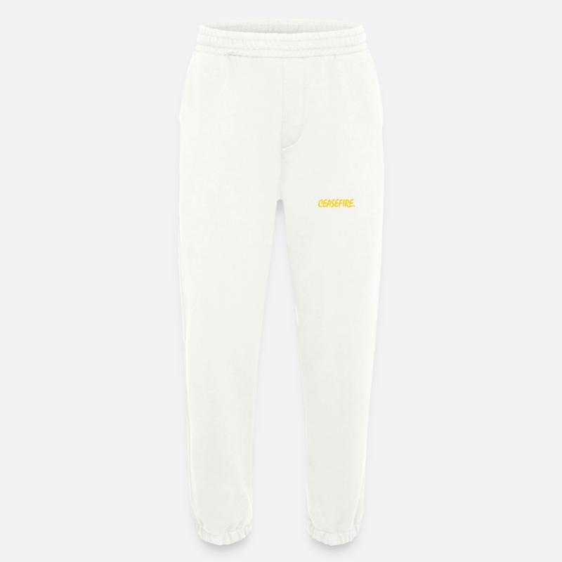 ceasefire - Heavyweight Jogginghose - made by SPREAD  - OFF WHITE