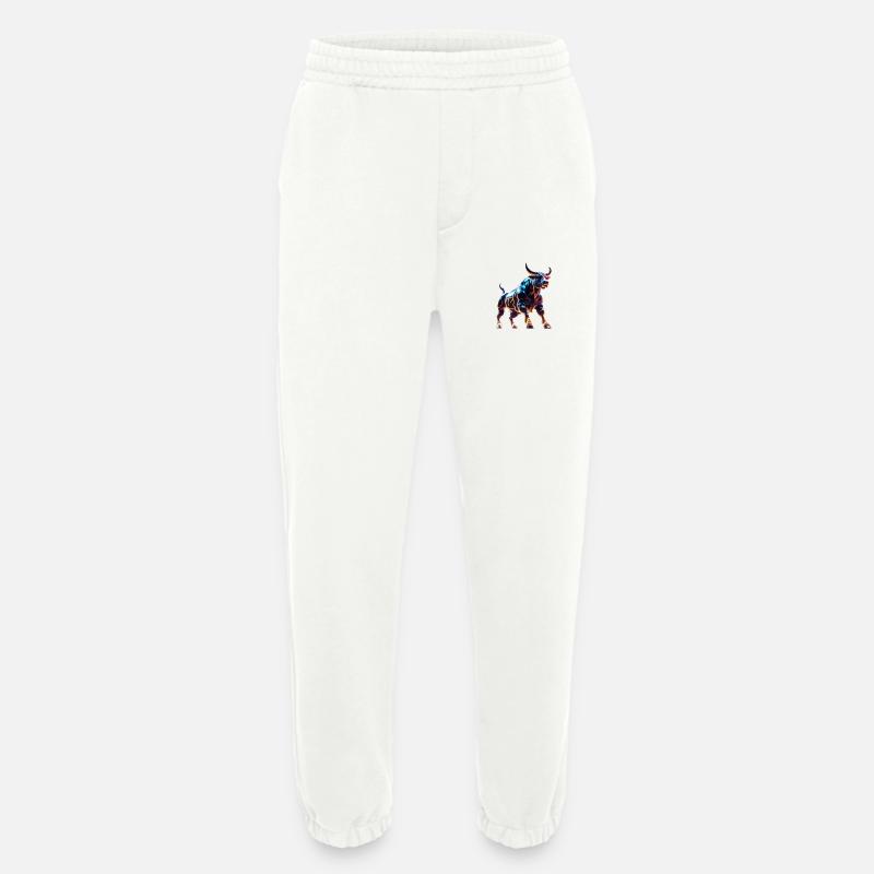 Stier - Heavyweight Jogginghose - made by SPREAD  - OFF WHITE
